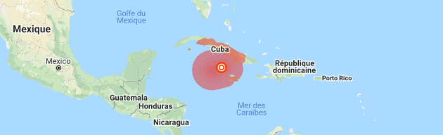  » Un séisme puissant frappe les Caraïbes mais ne fait pas de blessés